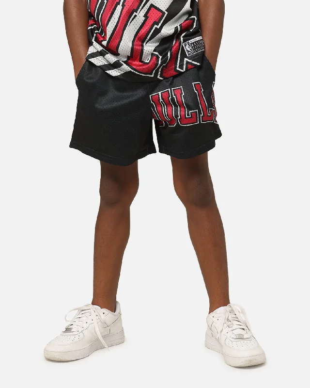 NBA Kids' Chicago Bulls Hedley Mesh Shorts Black