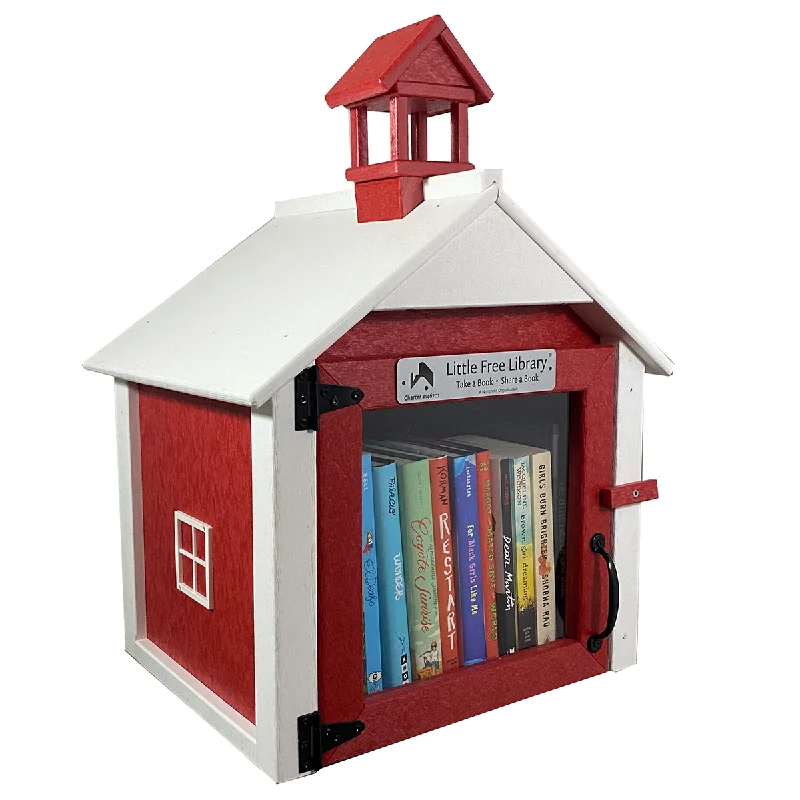 Composite Schoolhouse Little Free Library