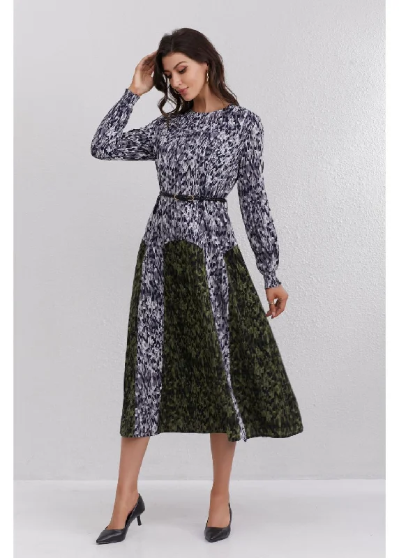 Mossy Meadow Midi Dress Holiday midi dresses