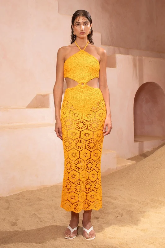 Barbados Dress - Saffron Office unclassified dresses