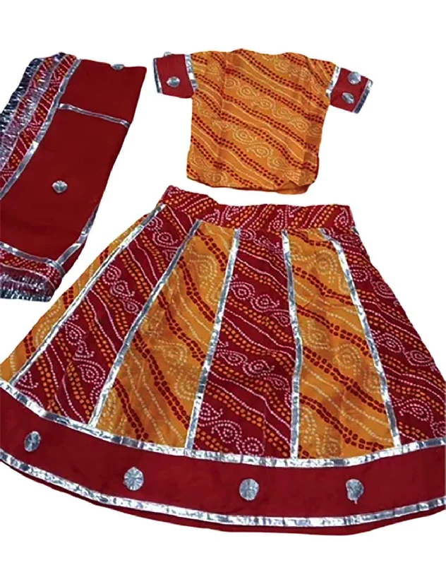 Fancydresswale Rajasthani Girl Dress for Girls – Traditional Fancy Dress Competition Costume Striped unclassified dresses Fancydresswale Rajasthani Girl Dress for Girls – Traditional Fancy Dress Competition Costume Striped unclassified dresses