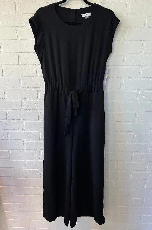 Jumpsuit By Calvin Klein In Black, Size: S Long sleeve unclassified dresses