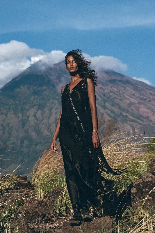 Boho Handwoven and Hand-Loomed Dress • Tribal Raw Cotton Cover-up Minimalist unclassified dresses