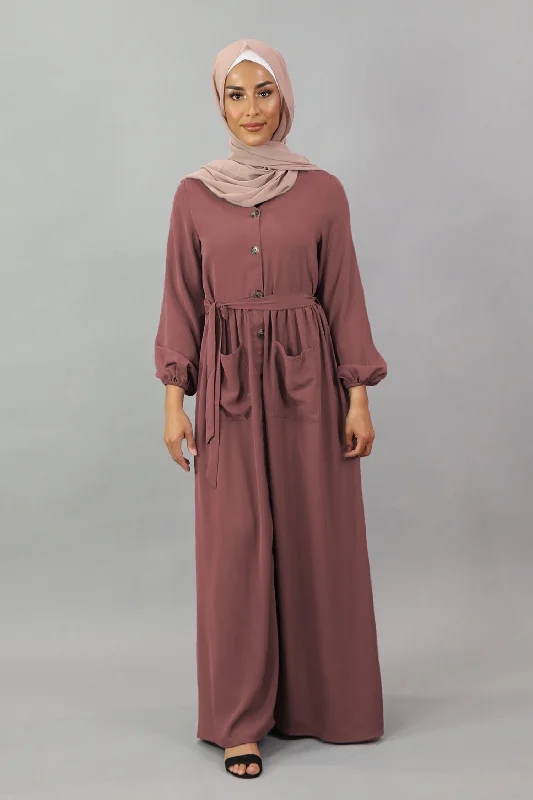 Nude Pink Deluxe Soft Pocket Dress Everyday wear unclassified dresses